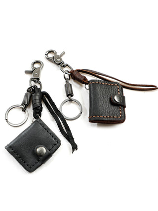 leather bag pendant