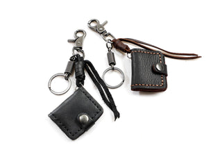leather bag pendant