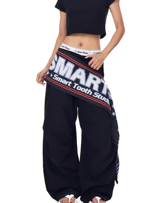 stitched paratrooper pants