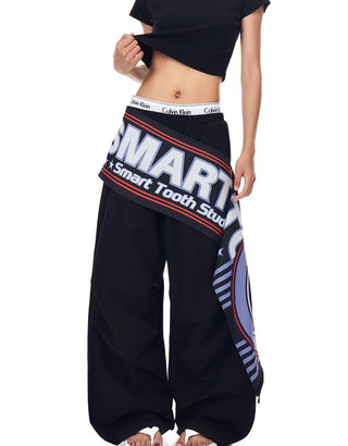 stitched paratrooper pants