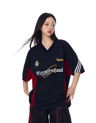 embroidered sports jersey