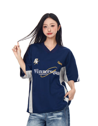embroidered sports jersey
