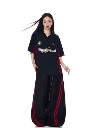 embroidered sports jersey