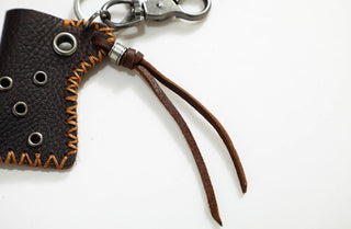 braided rope keychain