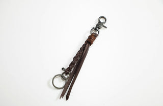 braided rope keychain