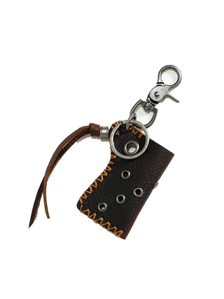braided rope keychain