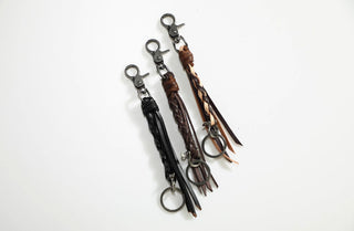 braided rope keychain