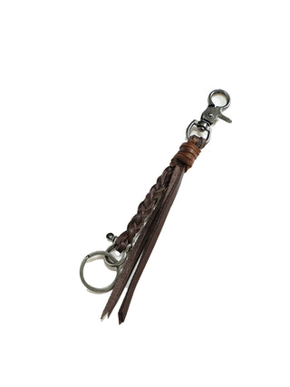 braided rope keychain