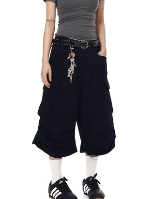 multi-pocket shorts