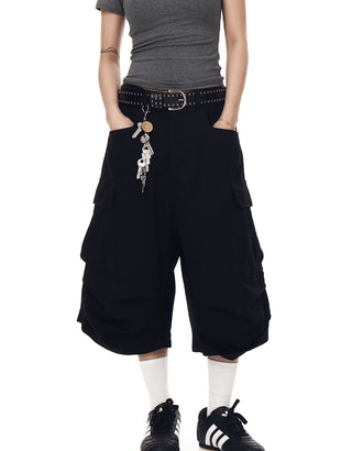 multi-pocket shorts