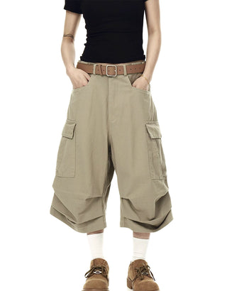 multi-pocket shorts