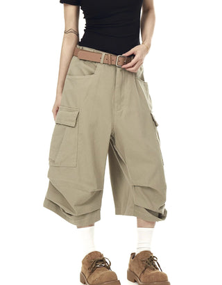 multi-pocket shorts