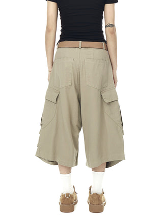 multi-pocket shorts