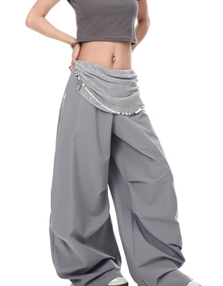 chain paratrooper pants