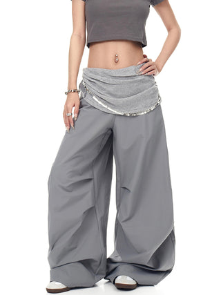 chain paratrooper pants