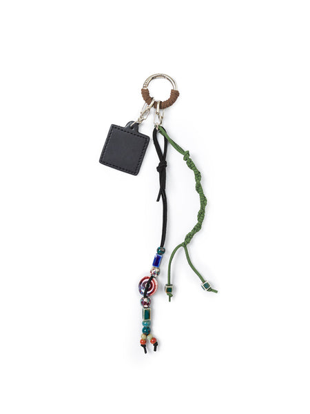 beaded lanyard keychain