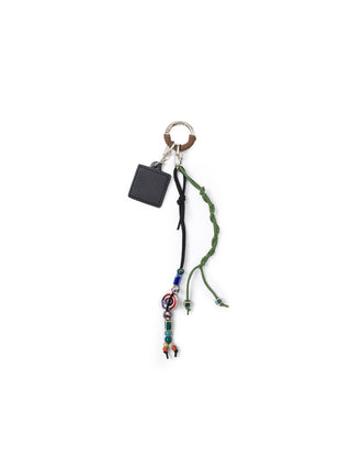 beaded lanyard keychain