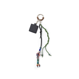 beaded lanyard keychain