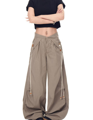 beaded rope paratrooper pants