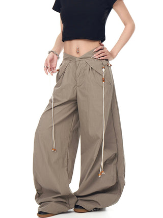 beaded rope paratrooper pants