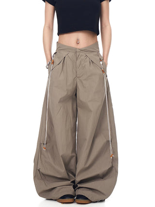 beaded rope paratrooper pants