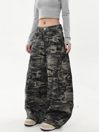 camouflage cargo pants