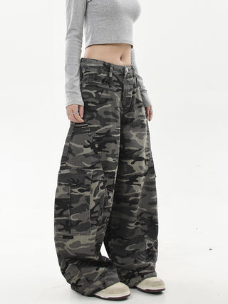 camouflage cargo pants