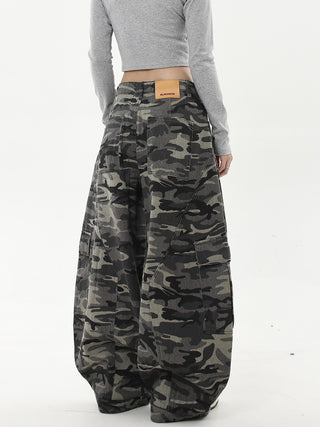 camouflage cargo pants