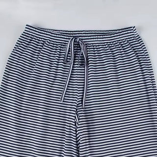 Blue Striped Pants