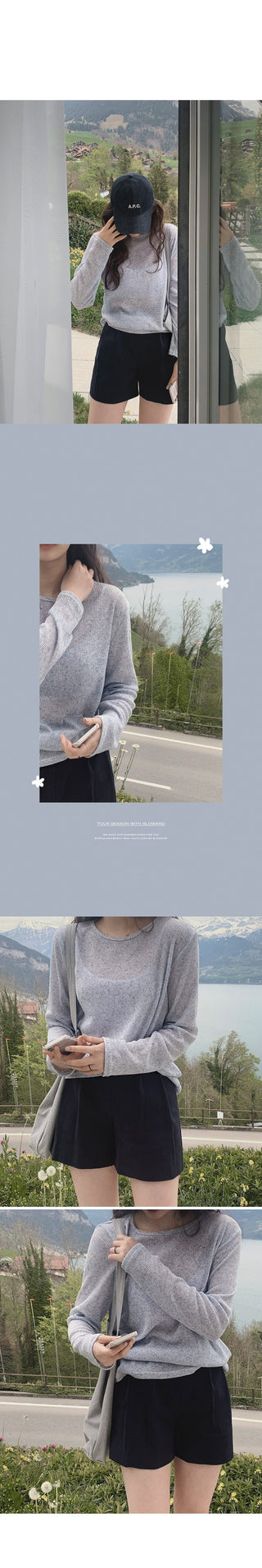 Loose knit top - 7 colors