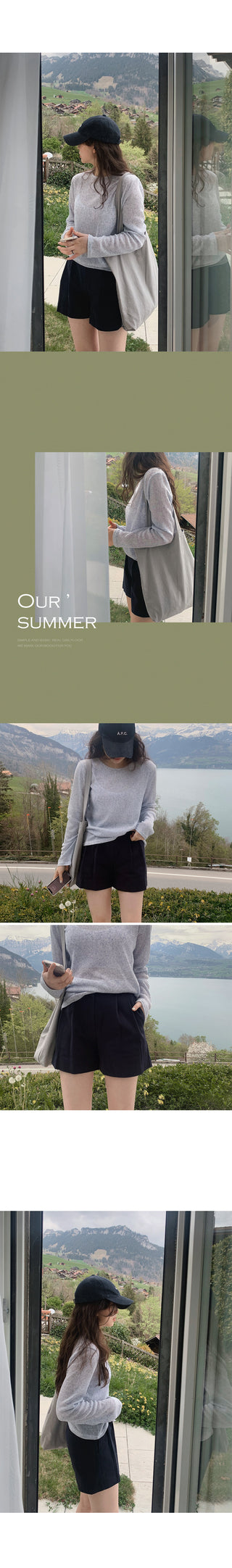 Loose knit top - 7 colors