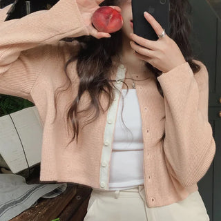 Detail Slim Cardigan