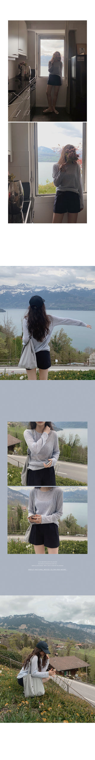 Loose knit top - 7 colors