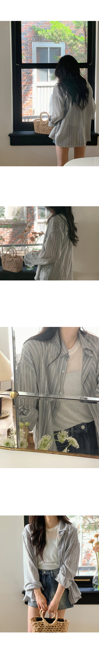Striped summer shirt - 2 colors
