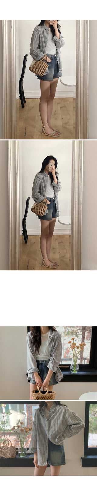 Striped summer shirt - 2 colors
