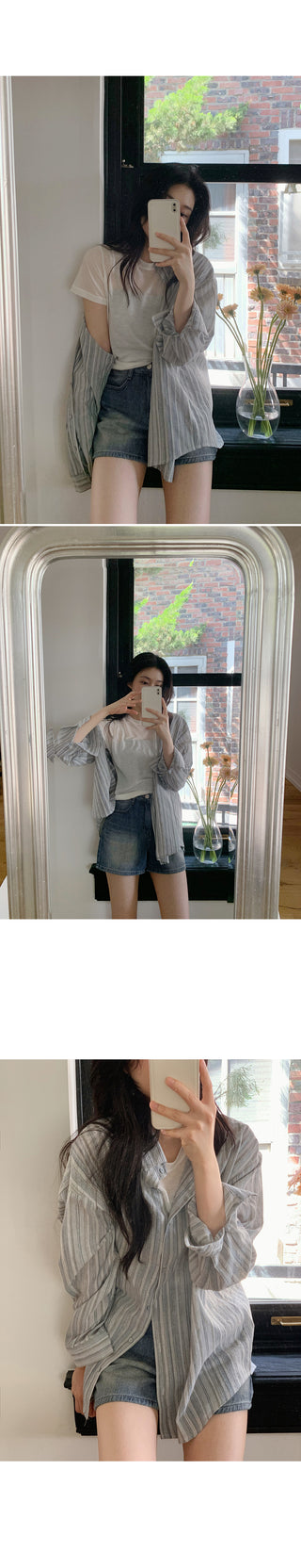 Striped summer shirt - 2 colors