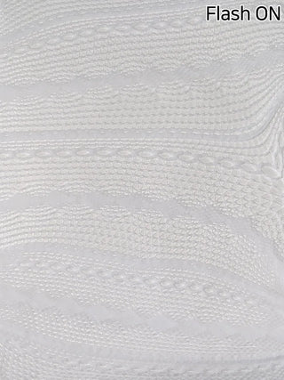 Diverso Line Vertical Pattern Mesh Tucked-Along Pantyhose