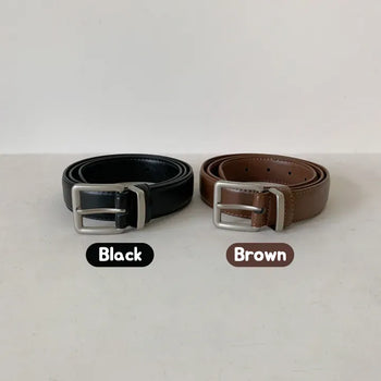 Basic Standard Leather Waist Belt