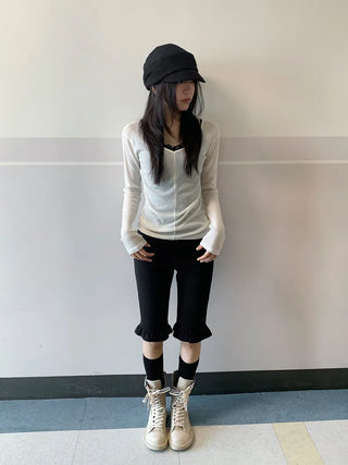 Rondy Drape Loose Fit Side Pendant Newsboy Cap
