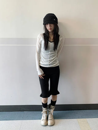 Rondy Drape Loose Fit Side Pendant Newsboy Cap