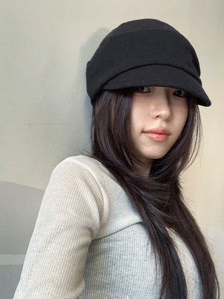 Rondy Drape Loose Fit Side Pendant Newsboy Cap