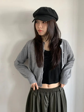 Domeo Curve Classic Plain Newsboy Cap Baker's Hat