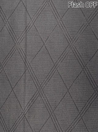 Jacquard Check Pattern See-through Footed Pantyhose