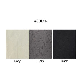 Jacquard Check Pattern See-through Footed Pantyhose