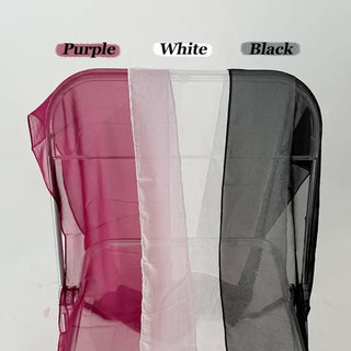Delicate See-through Chiffon Long Scarf