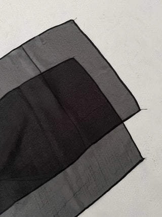 Delicate See-through Chiffon Long Scarf