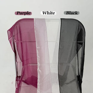 Delicate See-through Chiffon Long Scarf
