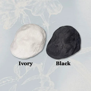 Embossed Flower Pattern Hunting Cap