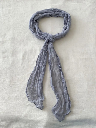 Light Wrinkle Long Muffler Scarf