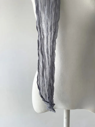 Light Wrinkle Long Muffler Scarf